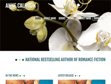 Tablet Screenshot of annecalhoun.com